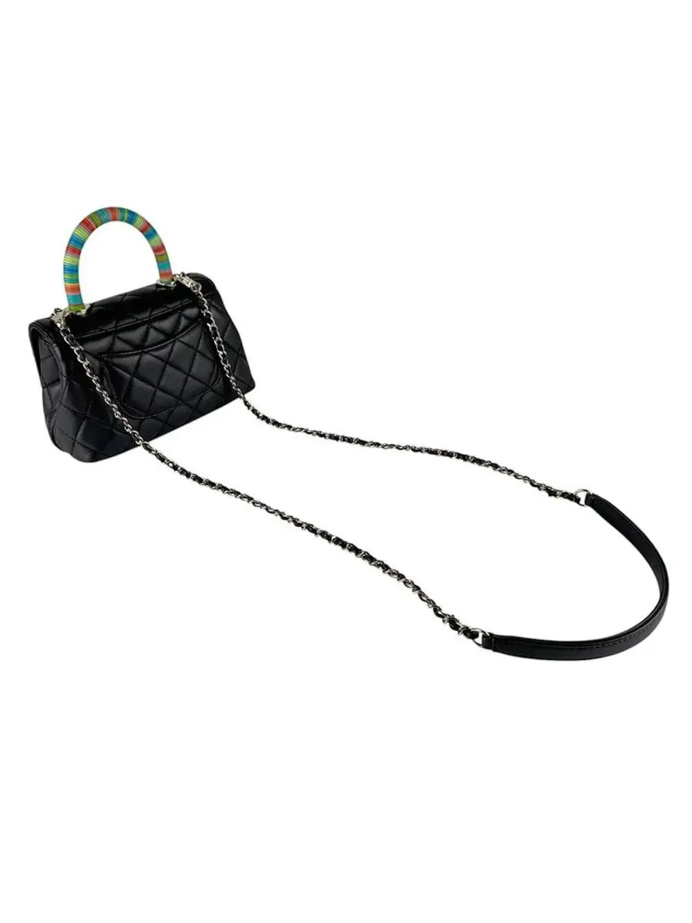 Auth Chanel Coco Handle Xxs Handbag #285624C58B